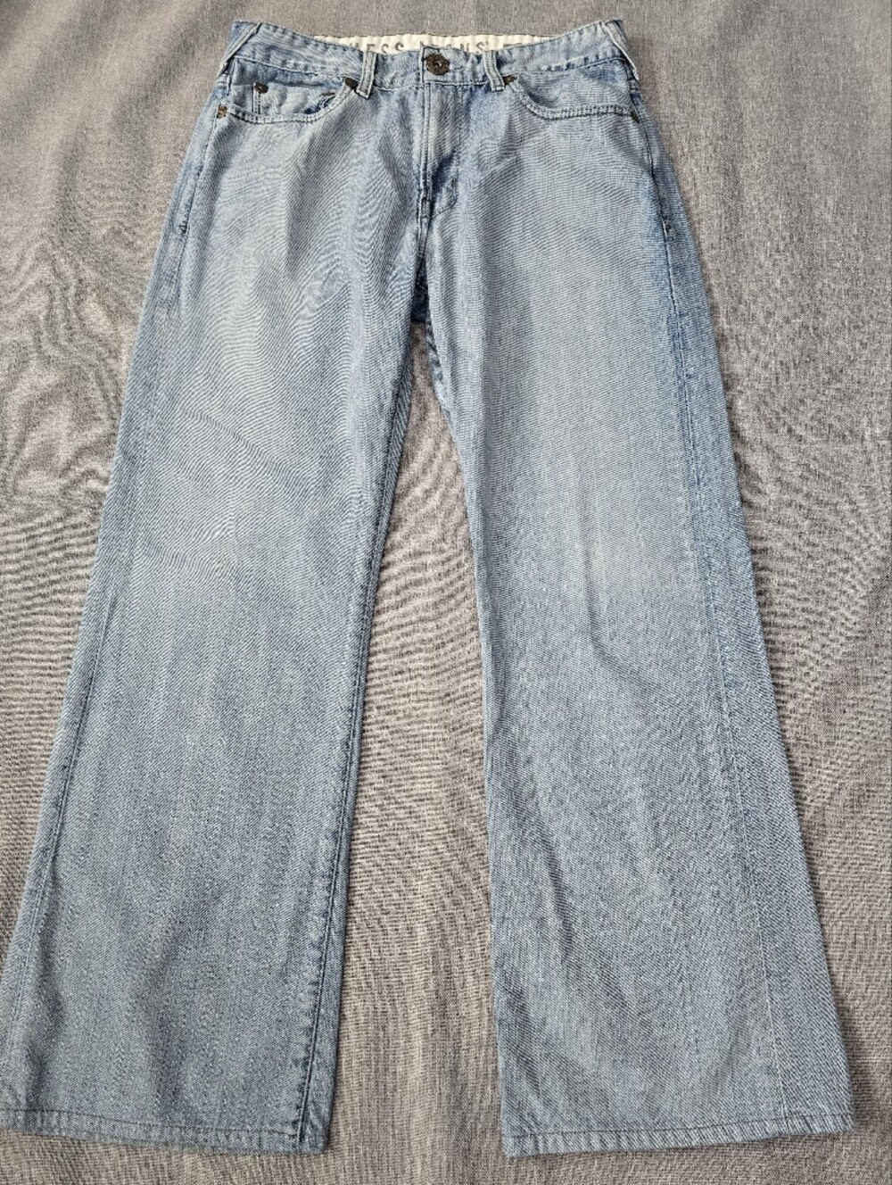 Guess Cliff Boot Cut Light Blue Jeans - Size W32
